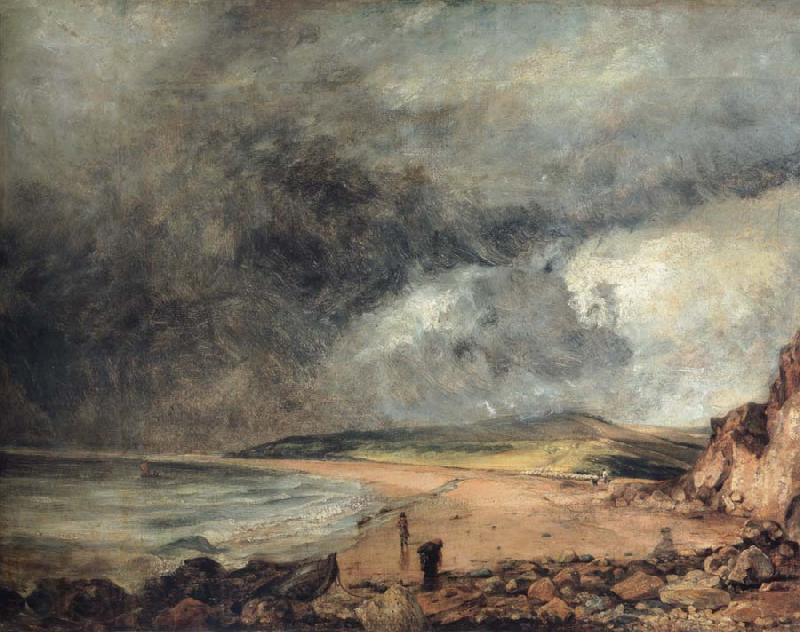 John Constable Weymouth Bay Spain oil painting art